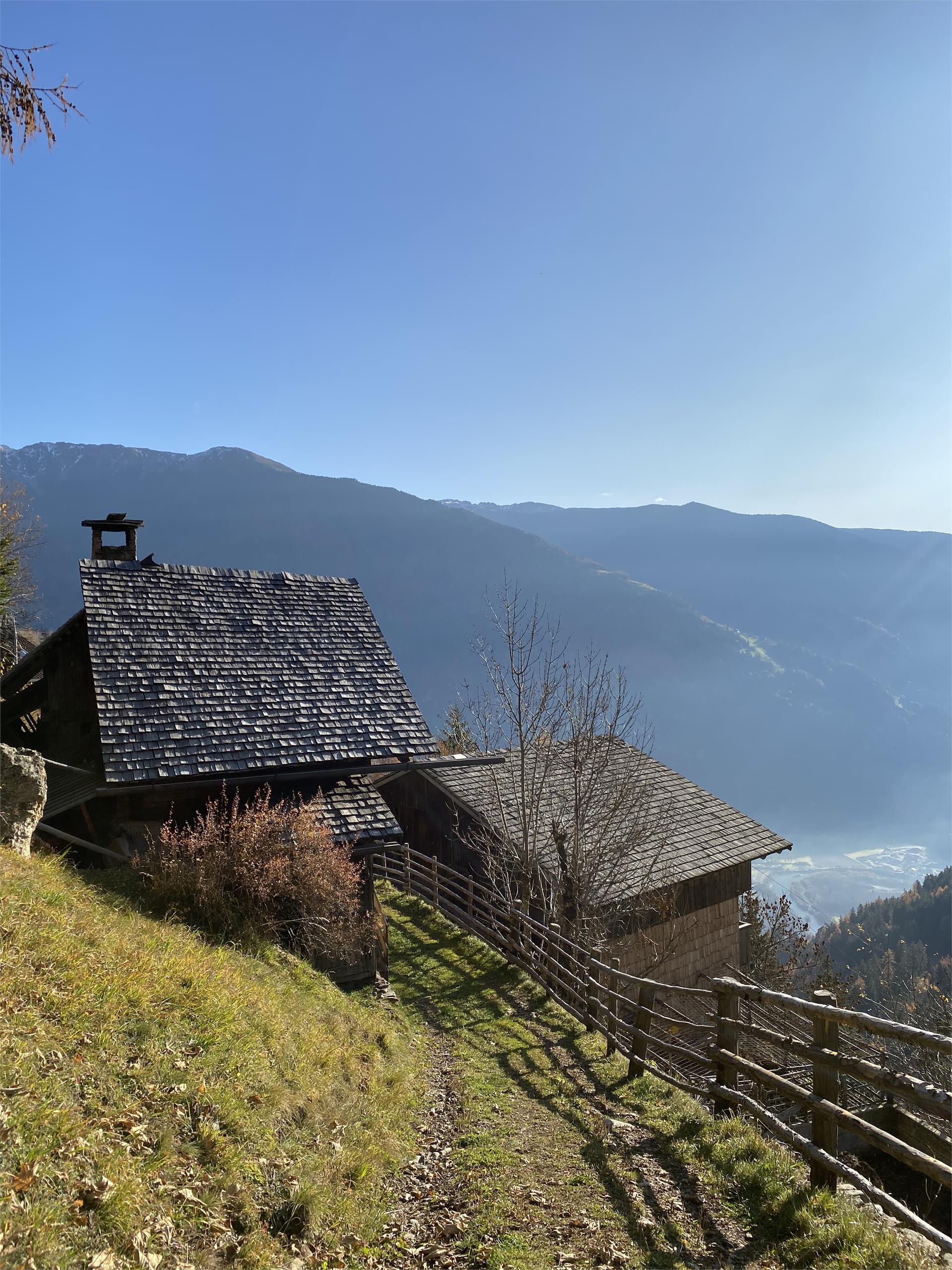 Rundweg Lanebach (Elemente-Wege) Gais 2 suedtirol.info