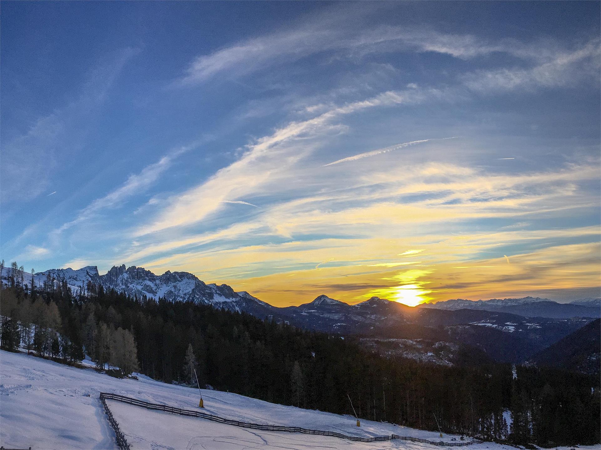 Schneeschuhwanderung zur Messnerjoch Hütte Welschnofen 4 suedtirol.info