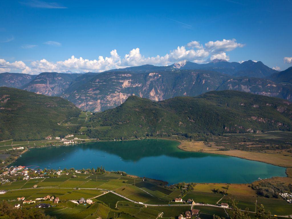 Circular Hike: Kalterer See Lake Kaltern an der Weinstraße/Caldaro sulla Strada del Vino 2 suedtirol.info