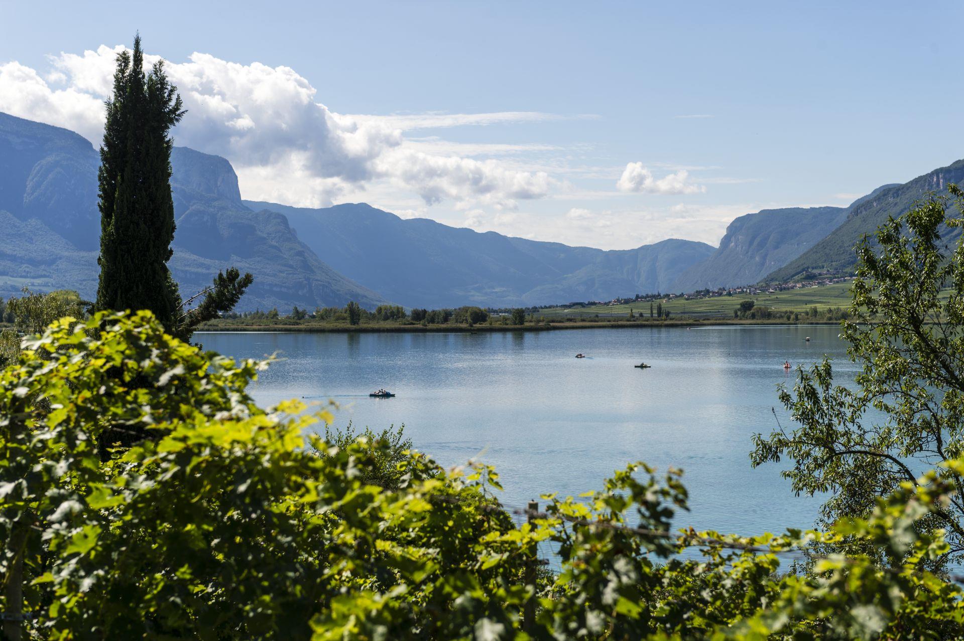 Circular Hike: Kalterer See Lake Kaltern an der Weinstraße/Caldaro sulla Strada del Vino 6 suedtirol.info