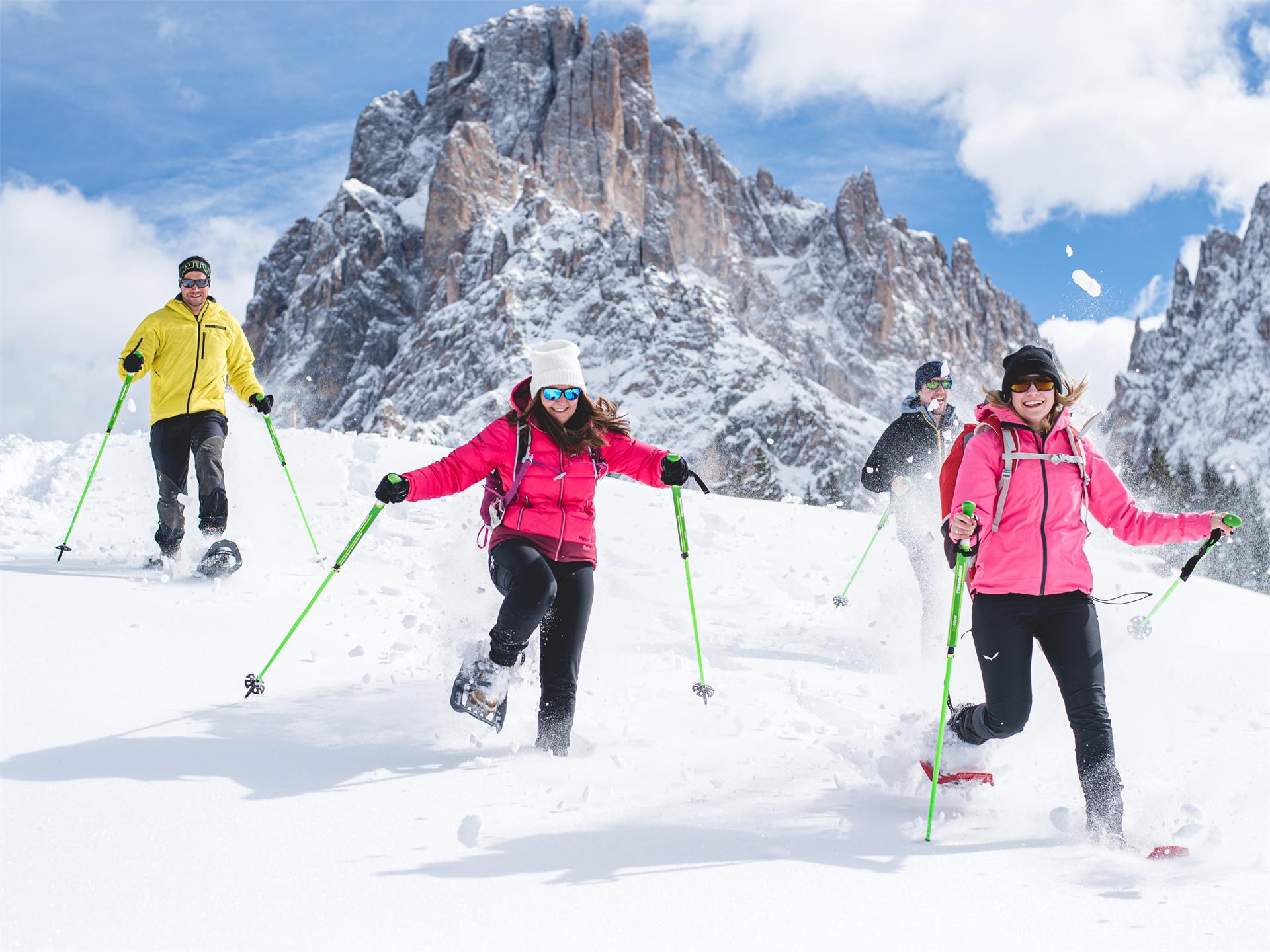 Escursione con le ciaspole al Mont Sëura Santa Cristina Val Gardena 4 suedtirol.info