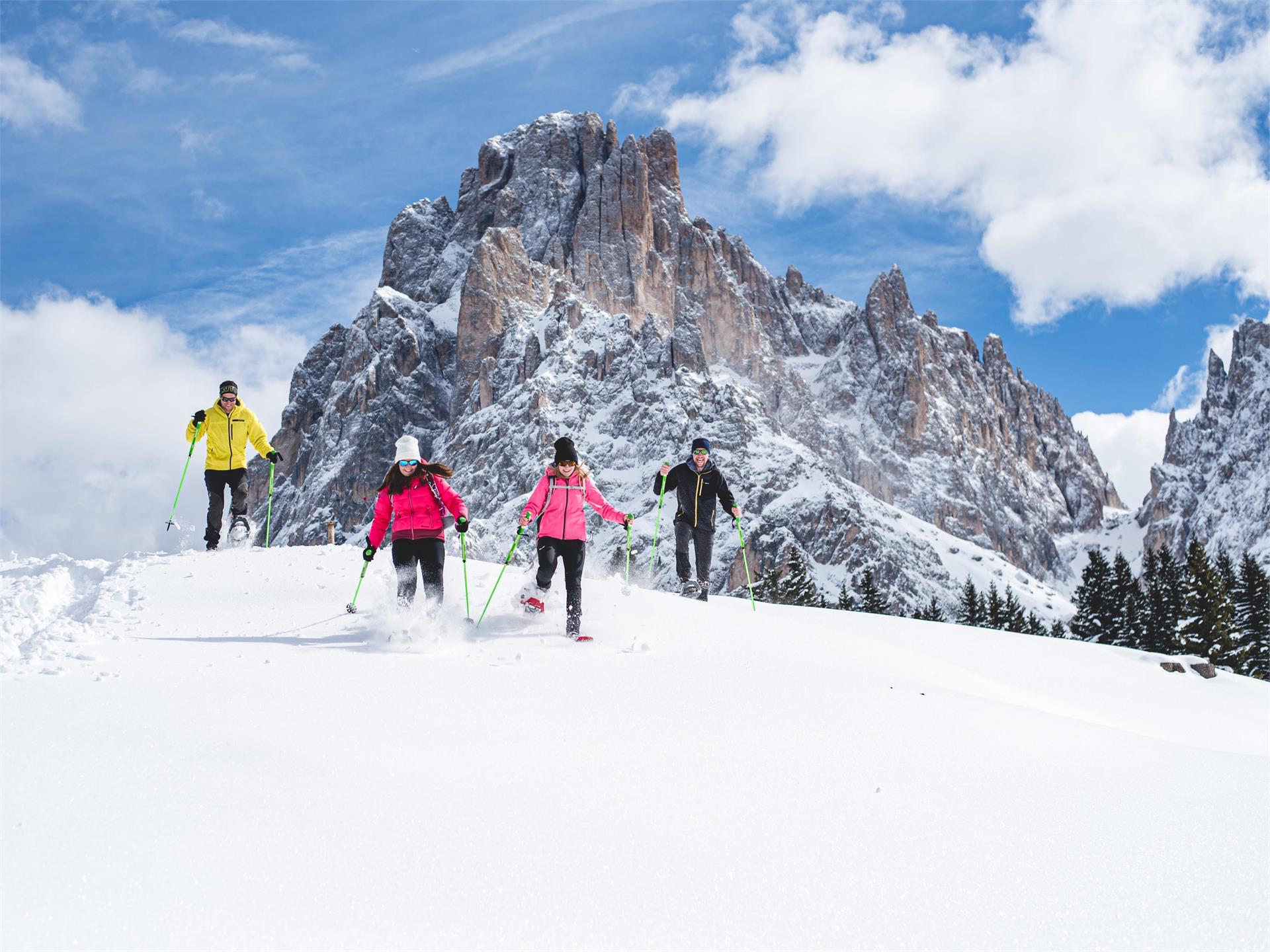 Escursione con le ciaspole al Mont Sëura Santa Cristina Val Gardena 8 suedtirol.info