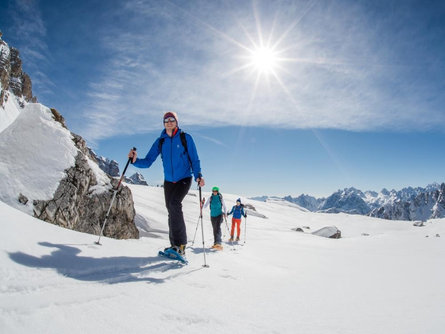 Schneeschuhwanderung: Waldkapelle - Jägerhütte - Sexten Sexten 1 suedtirol.info