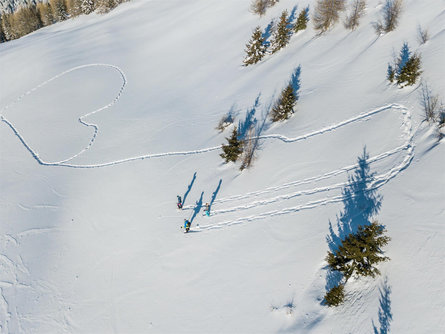 Snowshoe Tour: Forcella di Casies/Gsieser Törl in S. Maddalena/Gsieser Tal Valley Gsies/Valle di Casies 1 suedtirol.info