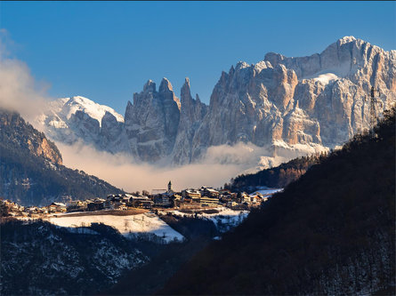 Star village circular walk in winter Karneid/Cornedo all'Isarco 1 suedtirol.info