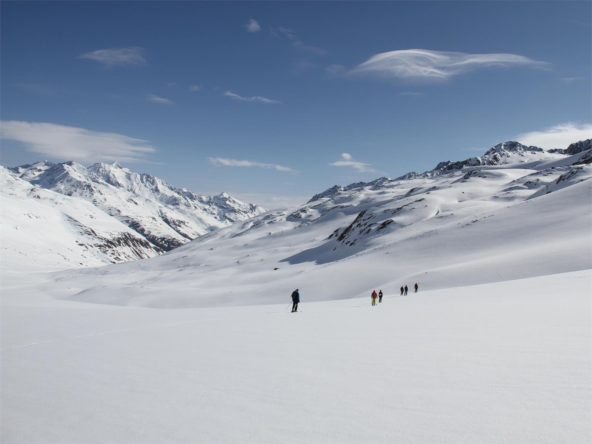 Sci alpinismo al Saykogel Senales 1 suedtirol.info