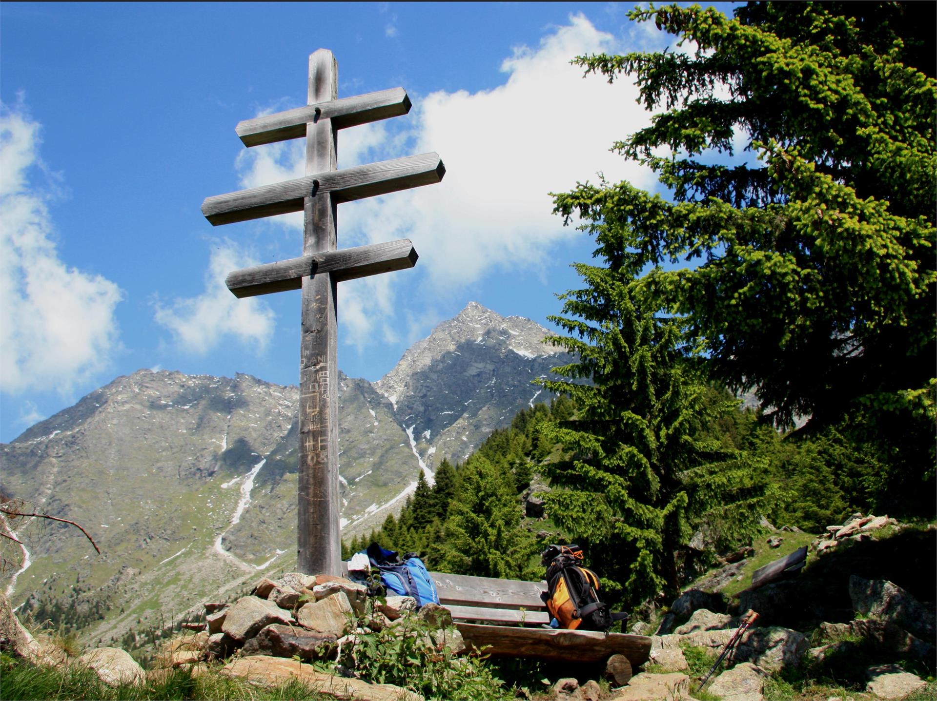 Tour all'alba sull' Alta via di Merano, Hohe Wiege - Rifugio Nasereit - Cascata di Parcines Parcines 5 suedtirol.info