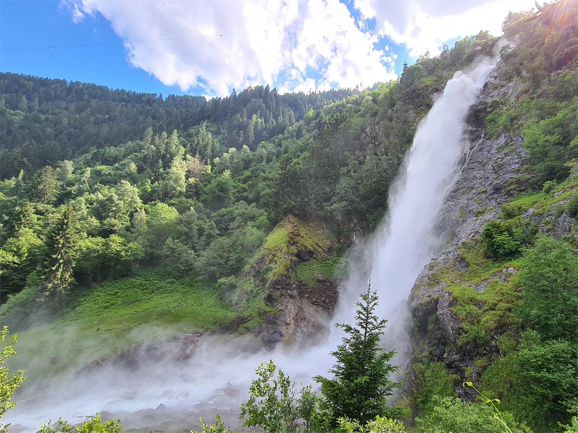 Tour all'alba sull' Alta via di Merano, Hohe Wiege - Rifugio Nasereit - Cascata di Parcines Parcines 19 suedtirol.info