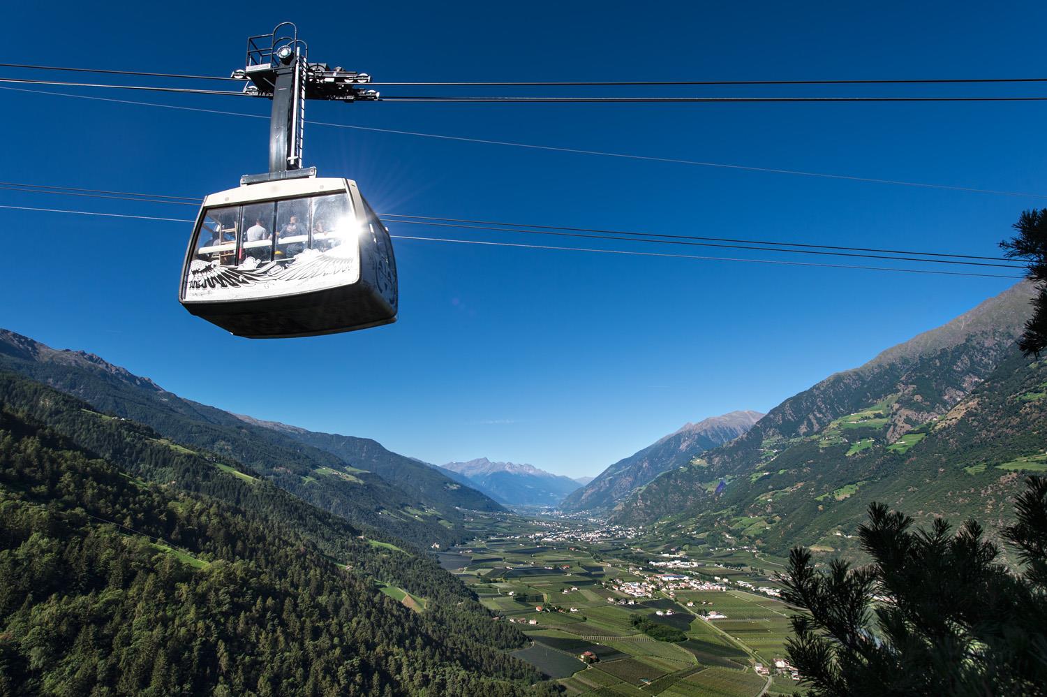 Seilbahn Aschbach Rabland/Partschins Partschins 6 suedtirol.info