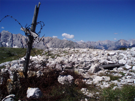 Sentiero tematico: Monte Piano - Museo all'aperto della Prima Guerra Mondiale Sesto 2 suedtirol.info