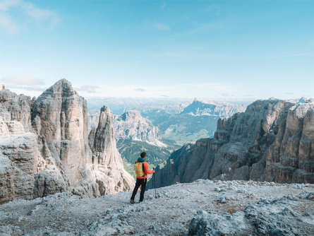 Crossing of the Sella Group from Sass Pordoi to Corvara Corvara 2 suedtirol.info