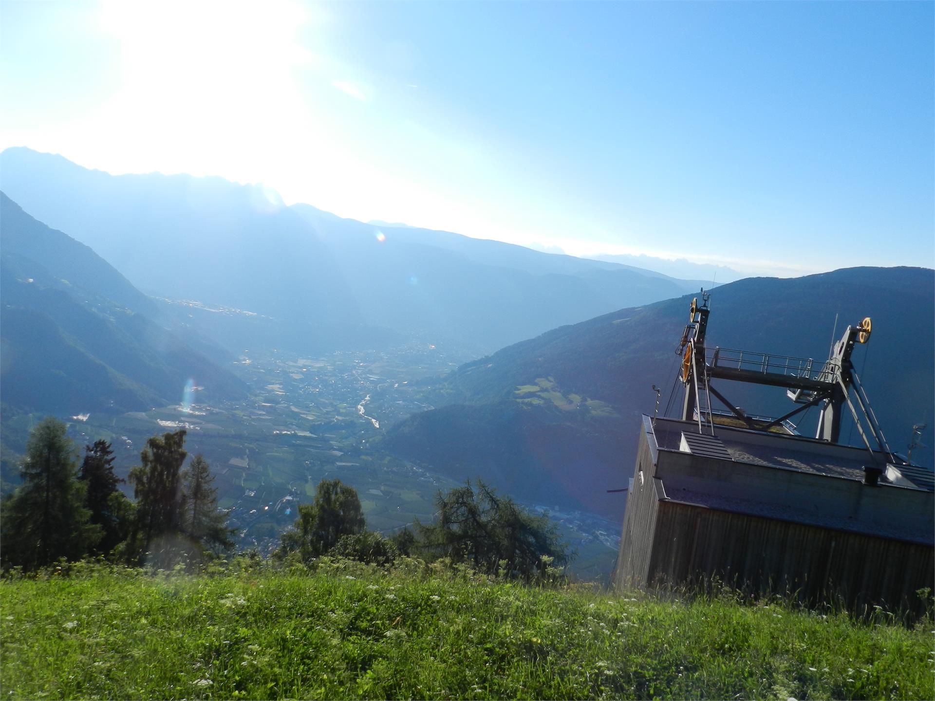 Über den Meraner Höhenweg zum Partschinser Wasserfall Partschins 2 suedtirol.info