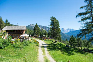 Von Lajen zur Unterpulghütte und Ramitzler Schwaige - Lajen - #2 - suedtirol.info