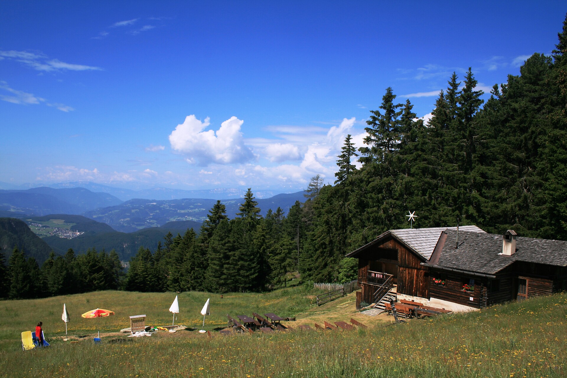 Von Lajen zur Unterpulghütte und Ramitzler Schwaige - Lajen - #1 - suedtirol.info