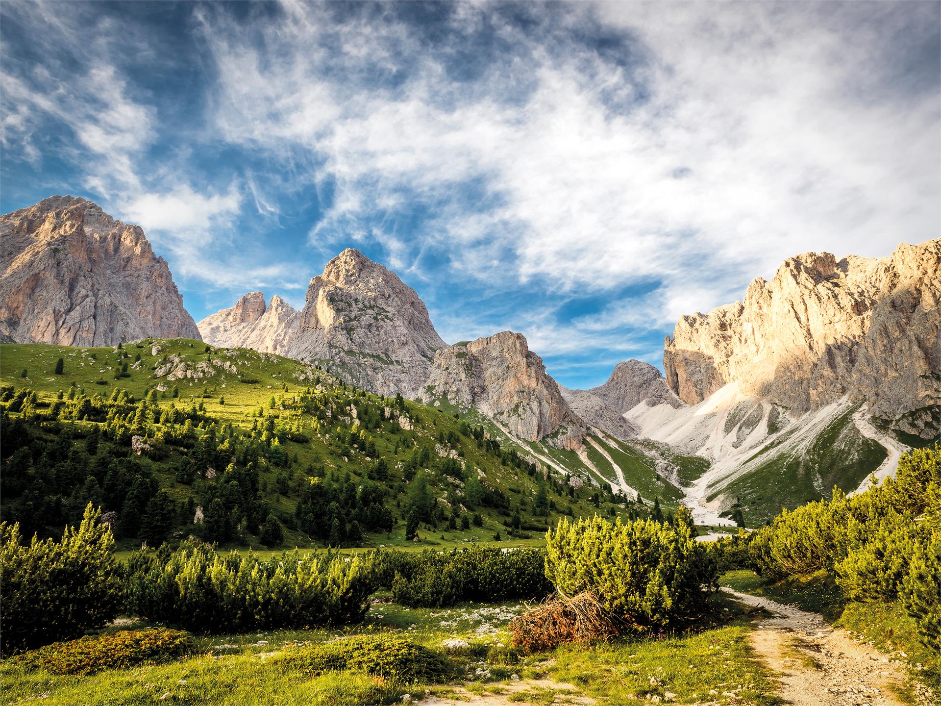 Dal Rifugio Firenze al Rifugio Puez Santa Cristina Val Gardena 1 suedtirol.info