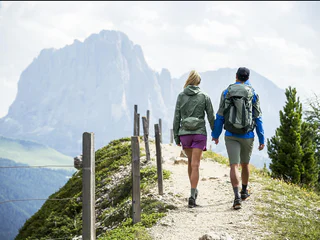 Wanderung zur Dolomites UNESCO Welterbeterrasse Mastlé - St.Christina in Gröden - #3 - suedtirol.info