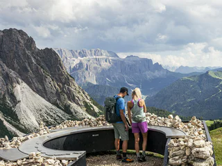 Wanderung zur Dolomites UNESCO Welterbeterrasse Mastlé - St.Christina in Gröden - #4 - suedtirol.info