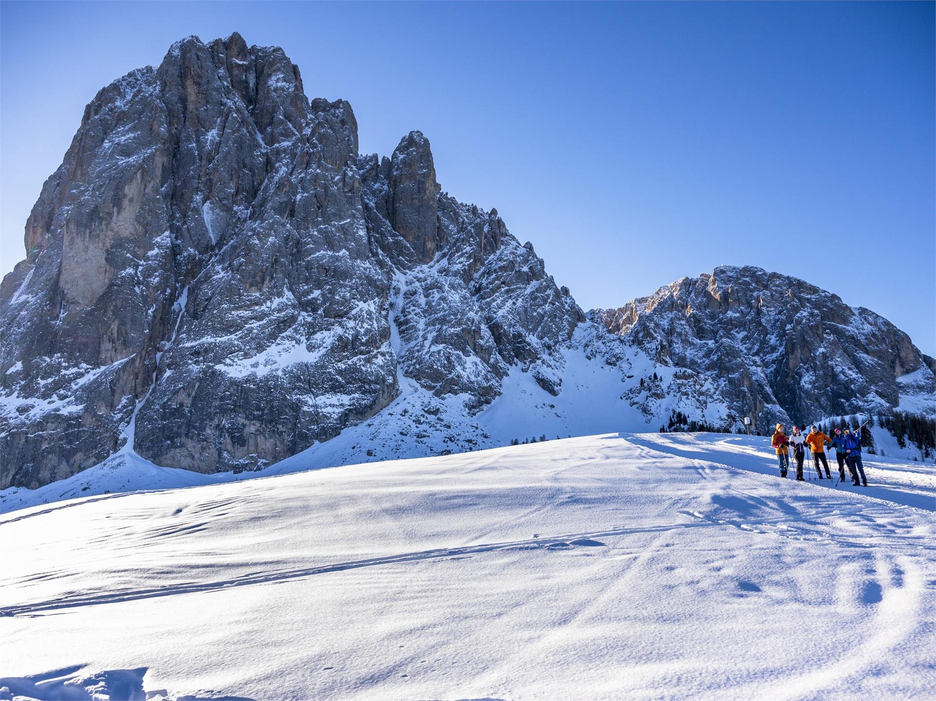 Winter hike to Mont Sëura S.Crestina Gherdëina/Santa Cristina Val Gardana 4 suedtirol.info