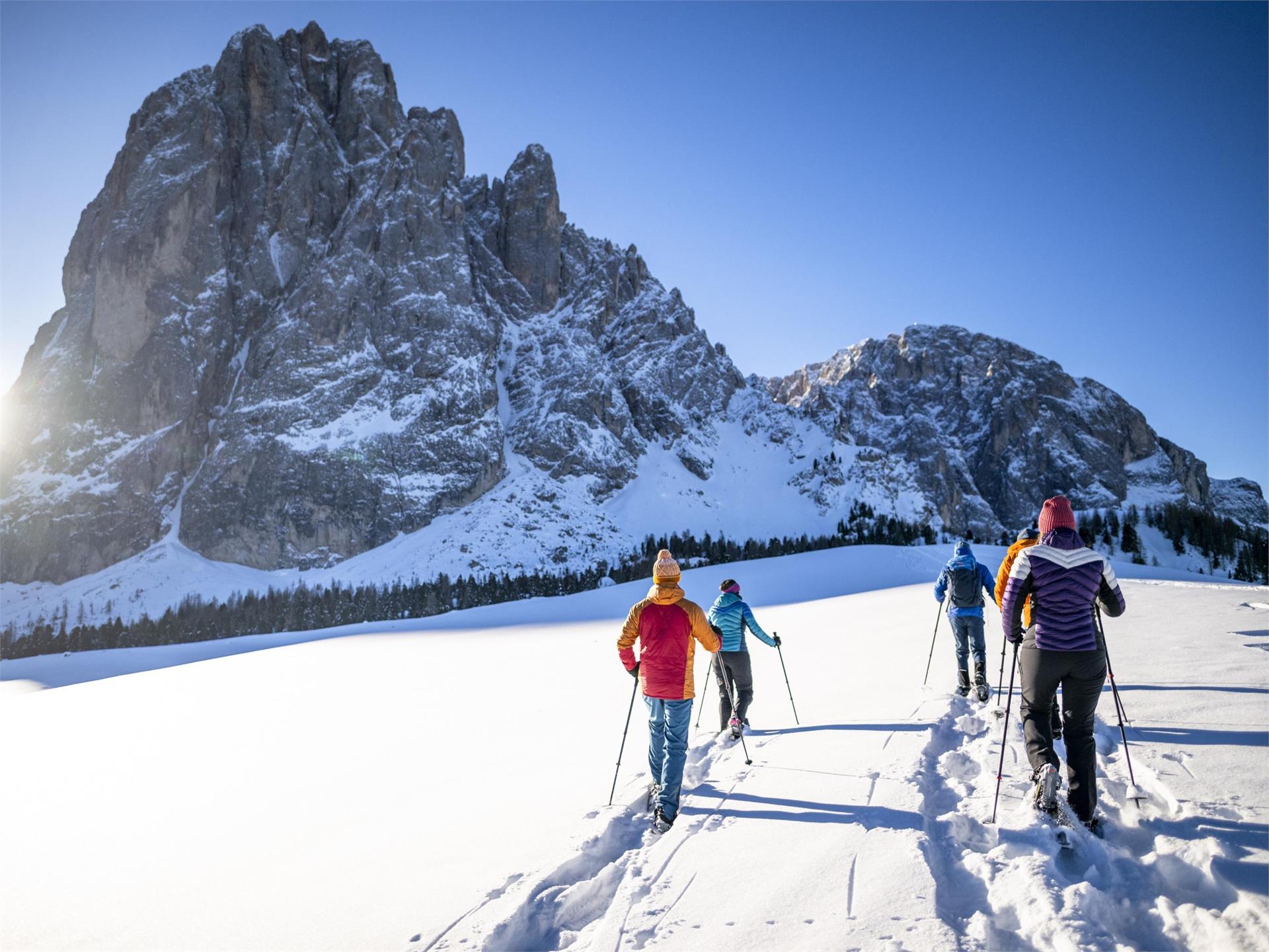 Winter hike to Mont Sëura S.Crestina Gherdëina/Santa Cristina Val Gardana 1 suedtirol.info