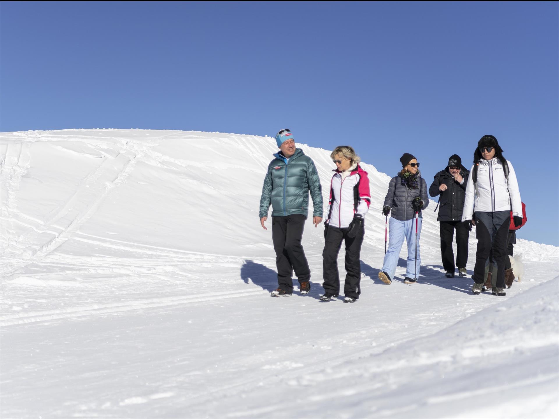 Winter hike to Mont Sëura S.Crestina Gherdëina/Santa Cristina Val Gardana 5 suedtirol.info