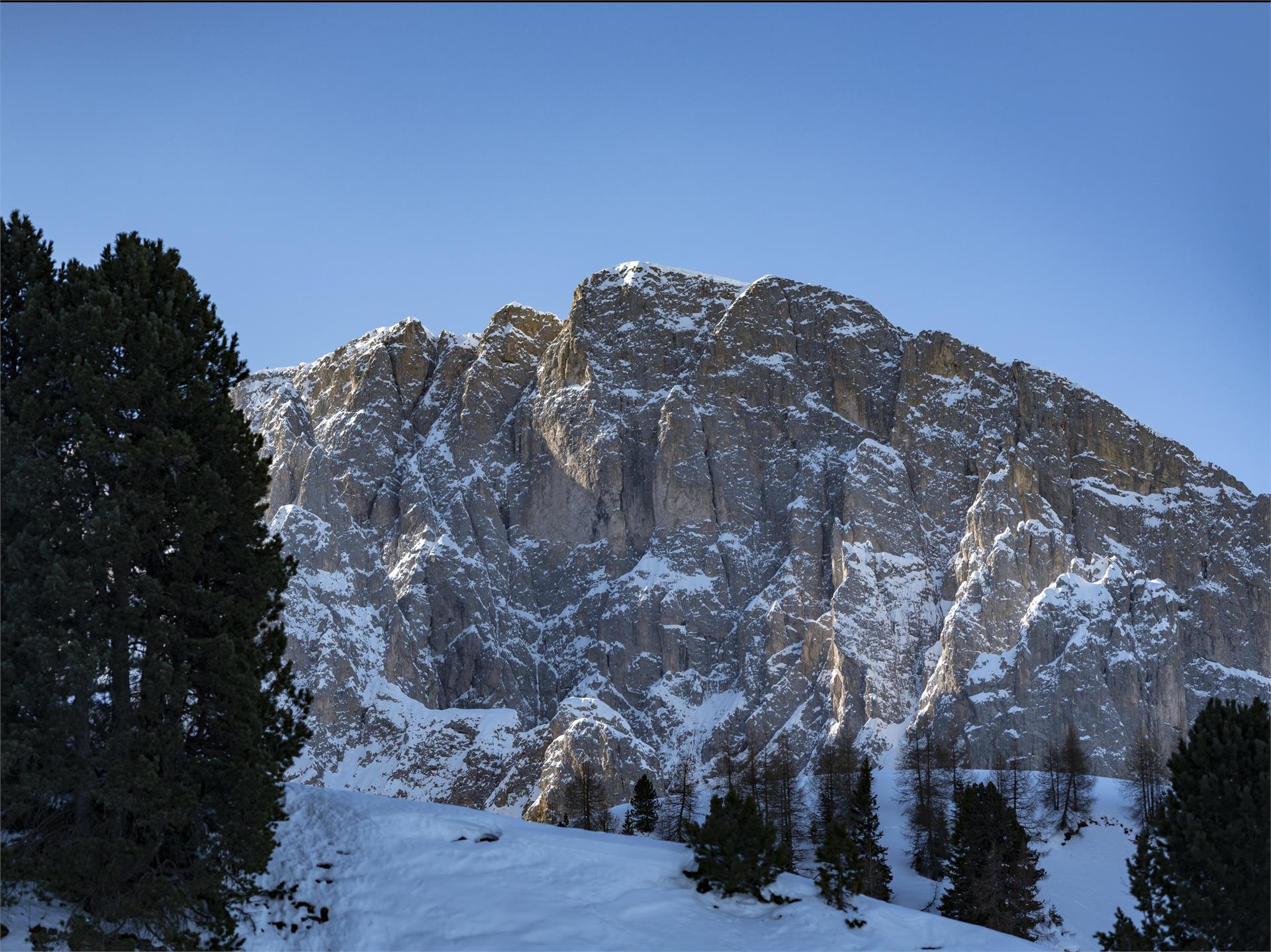 Winter hike to Mont Sëura S.Crestina Gherdëina/Santa Cristina Val Gardana 7 suedtirol.info