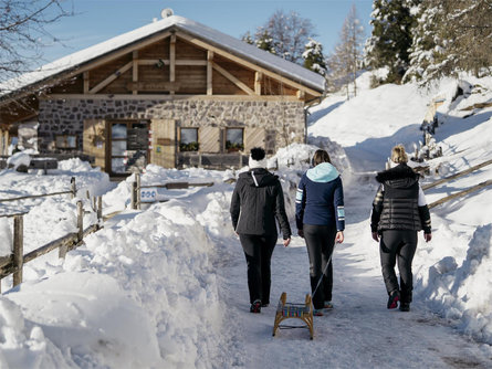 Escursione invernale alla Malga Cislon Trodena 1 suedtirol.info