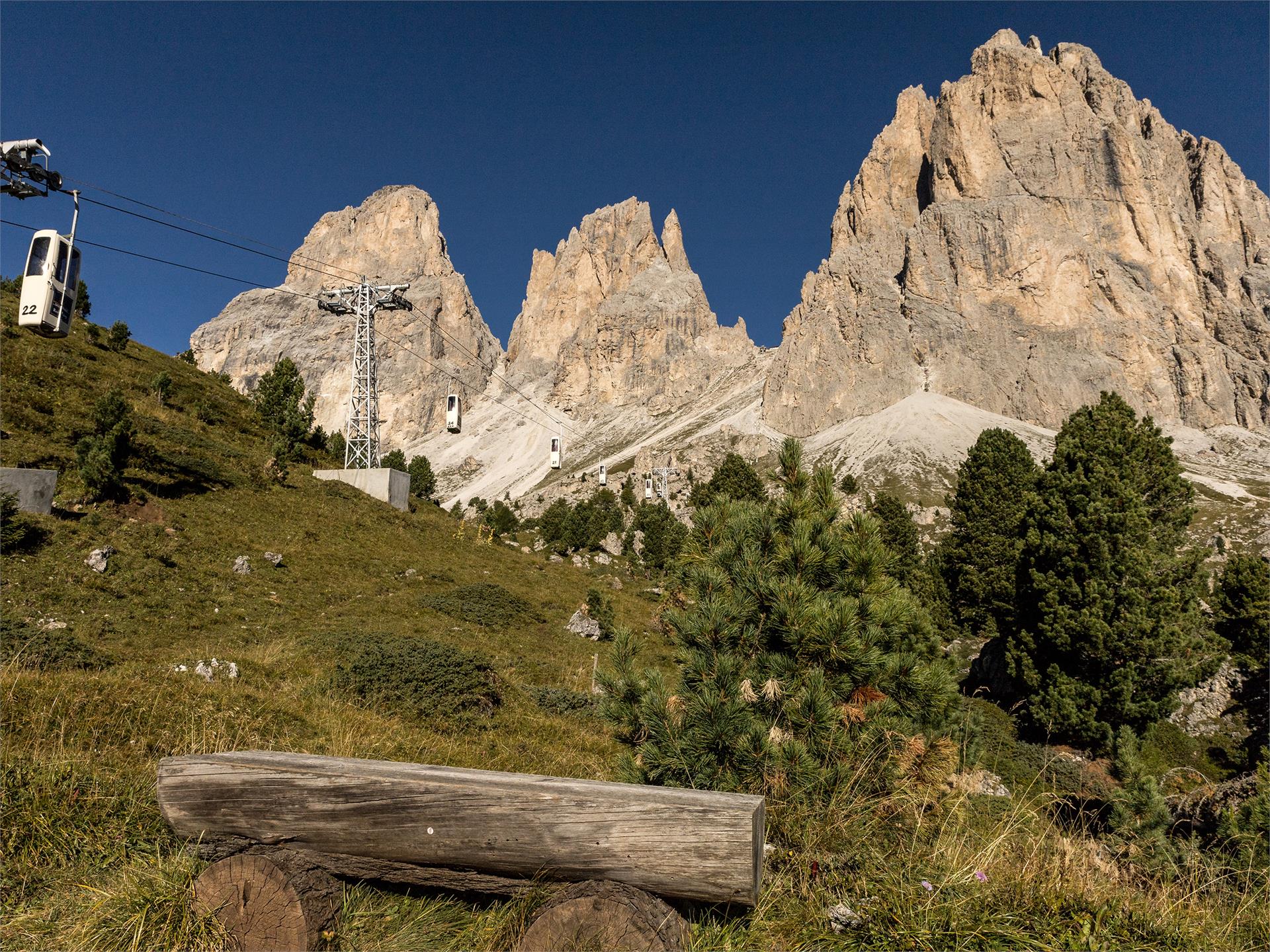 Footpath Ortisei - Passo Sella Sëlva/Selva 4 suedtirol.info