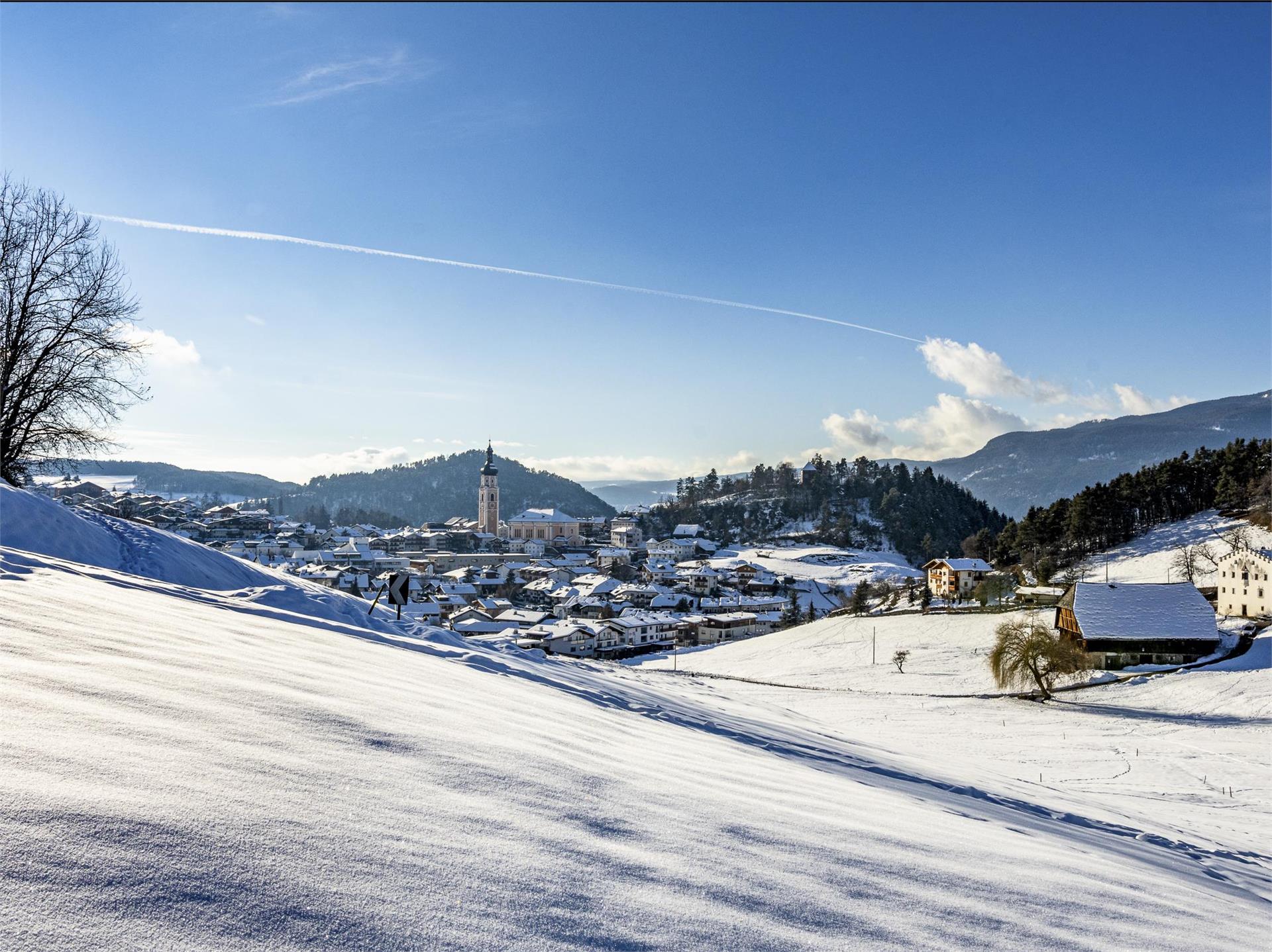 Sentiero invernale: Castelrotto–Spiazzo „Bremicher Platzl”-Tiosels-Kastelruth Castelrotto 2 suedtirol.info