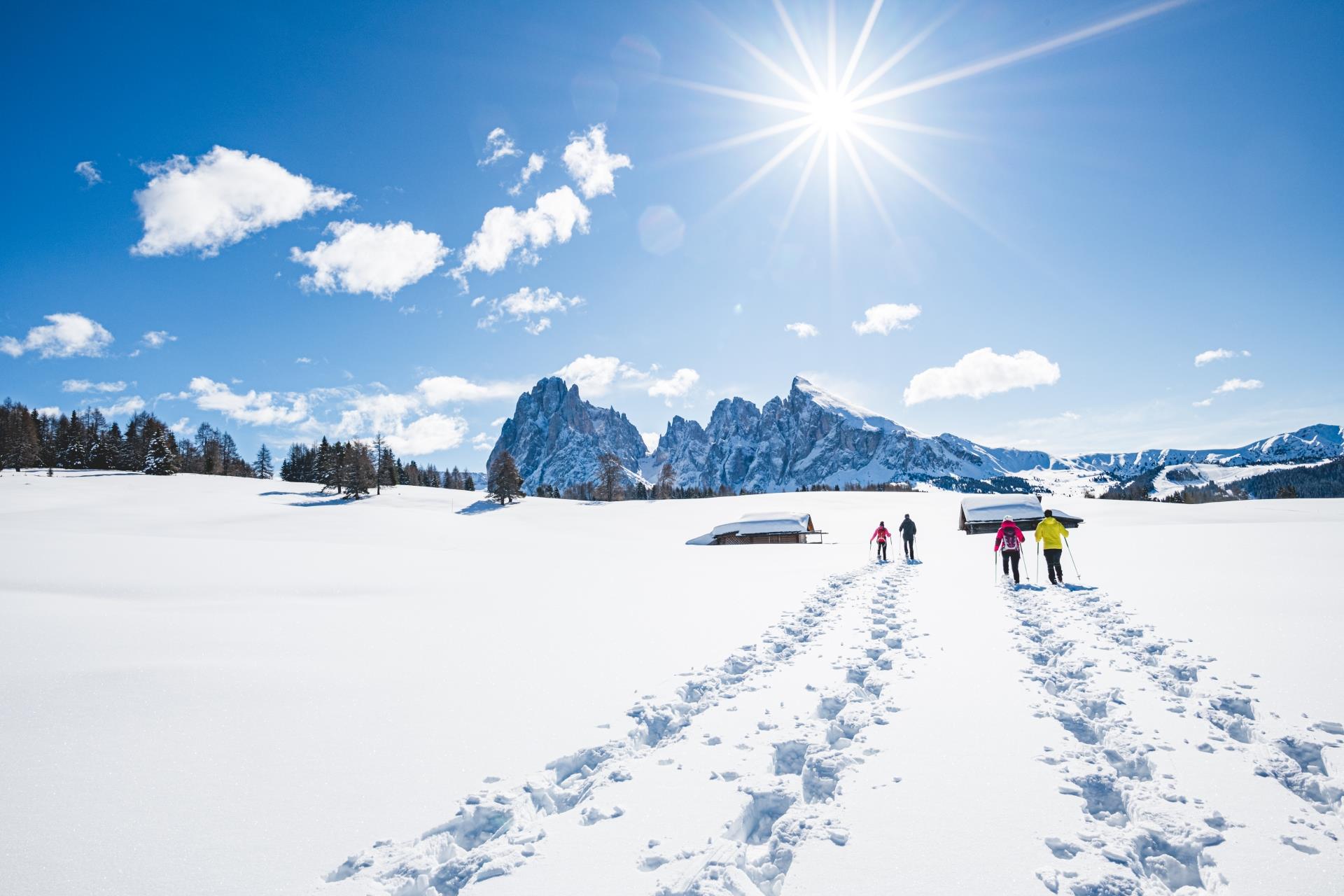 Escursione invernale all'Alpe di Siusi Ortisei 2 suedtirol.info