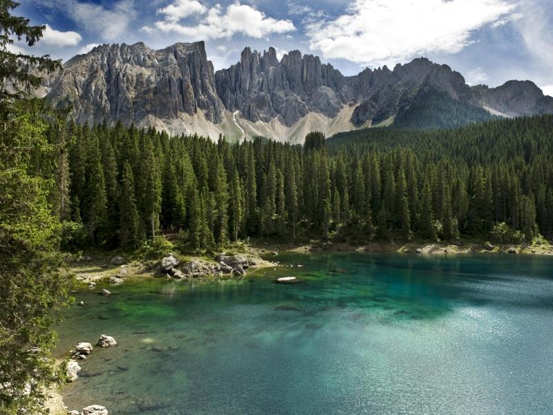 Hike from Obereggen to Lake Carezza via the path "Templweg" Deutschnofen/Nova Ponente 1 suedtirol.info