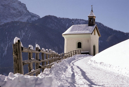 Winter walking tour: Panoramic path Kandellen/Gandelle Toblach/Dobbiaco 1 suedtirol.info