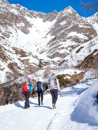 Winterwanderung zur Timmelsalm - Moos in Passeier - #11 - suedtirol.info
