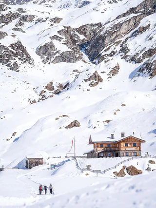 Winterwanderung zur Timmelsalm - Moos in Passeier - #4 - suedtirol.info