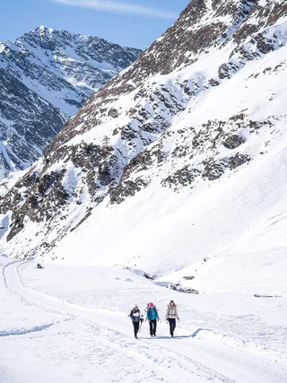Winterwanderung zur Timmelsalm - Moos in Passeier - #8 - suedtirol.info