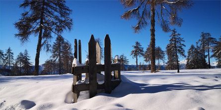 Winter hike "Altopiano del Salto" Mölten/Meltina 1 suedtirol.info