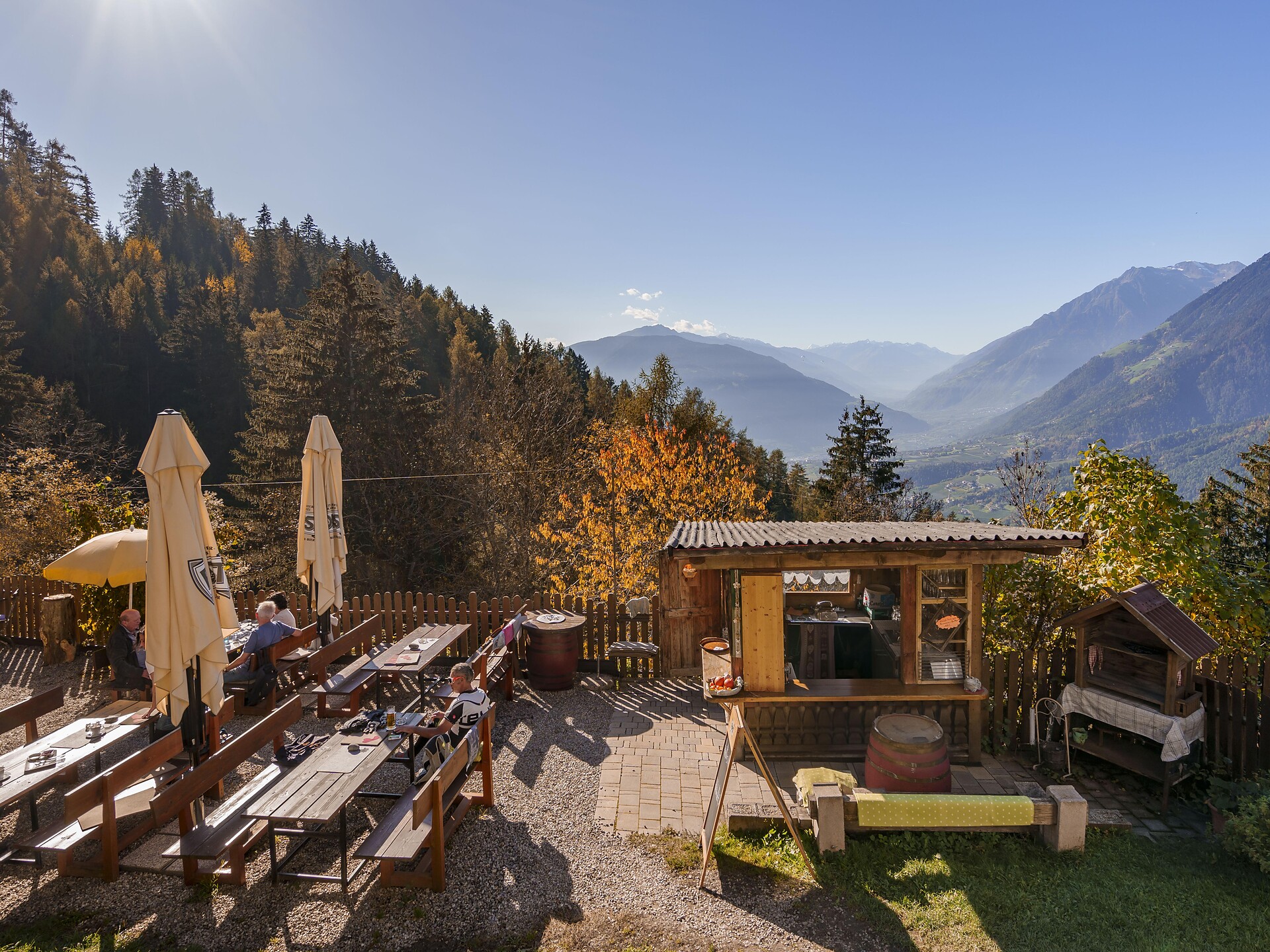 Wanderung zum Bachlerhof - Schenna - #1 - suedtirol.info