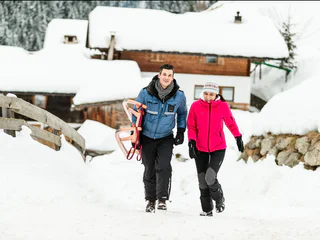 Winterwanderung von Oberkirn zum Bergweiler Videgg - Schenna - #3 - suedtirol.info