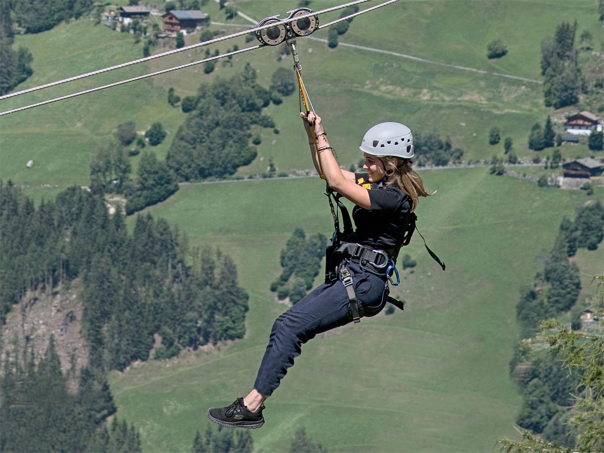 Zipline Klausberg  2 suedtirol.info