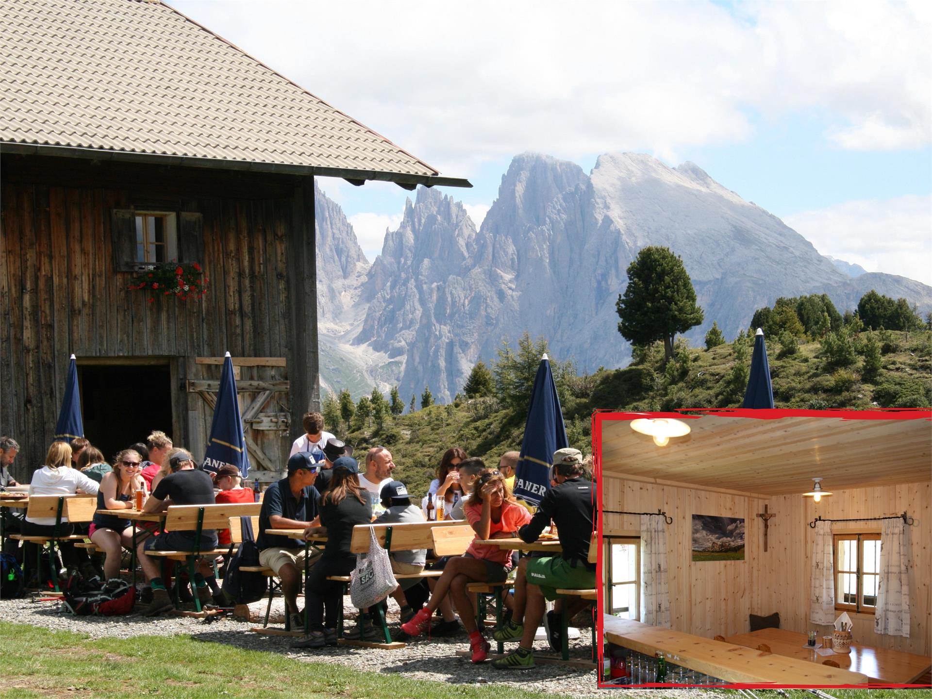 Malga Messner Schwaige Kastelruth/Castelrotto 1 suedtirol.info