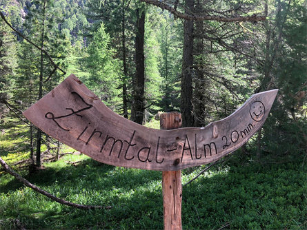 Zirmtal Alm Kastelbell-Tschars 2 suedtirol.info