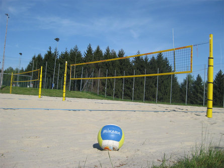 Beach volleyball field Tisens/Tesimo 1 suedtirol.info