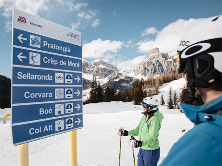 Il giro sciistico Sellaronda Corvara 2 suedtirol.info