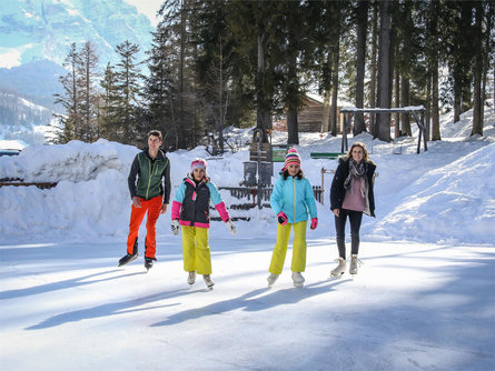 Skating Sompunt lake Badia 4 suedtirol.info