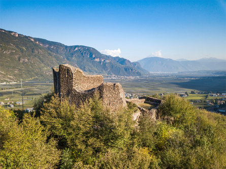 Rudere del Castello Casatsch Pfeffersburg a Prissiano Tesimo 2 suedtirol.info